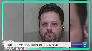 Driver of truck that hit farmworker bus in central Florida, killing 8 people, arrested on DUI charge