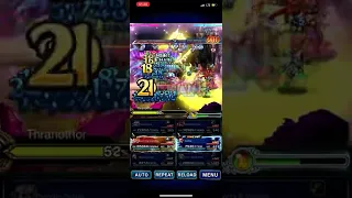 FFBE Thranothor Lv 99 Just Clear - Sylvie Esther Reberta Xon Kaktiria Croc