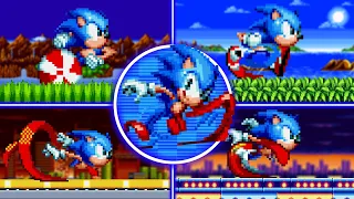 Sonic Mania Differents Sonic's Run