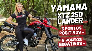 YAMAHA LANDER XTZ 250 2023 | 5 pontos positivos e 5 negativos