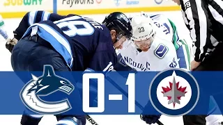 Canucks vs Jets | Highlights | Jan. 21, 2018 [HD]