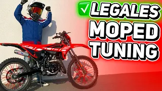 Legales Moped Optik Tuning an der Beta RR 50 Enduro 2022│#2