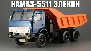 Сделано в СССР: КамАЗ-5511 [Элекон] обзор масштабной модели 1:43