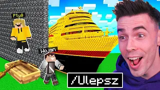 Oszukuje Komendą /ULEPSZ w Konkursie Budowania w Minecraft!