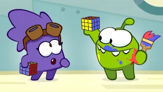 Rubik's Cuber | Om Nom Stories | Preschool Learning | Moonbug Tiny TV