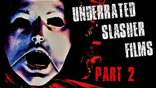 6 Underrated SLASHER FILMS That You Should Watch! [PART 2]
