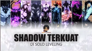 9 SHADOW TERKUAT DI SOLO LEVELING #sololeveling