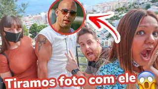 ENCONTRAMOS UM FAMOSO NA RUA 😱 Fizemos tiktok com ele 😳