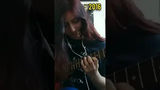 8 YEARS GUITAR PROGRESS IN UNDER 60 SECONDS