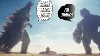 If Godzilla and Kong could talk in GxK the new empire trailer 2