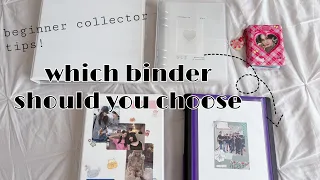 🌷beginning kpop collection binders | tips