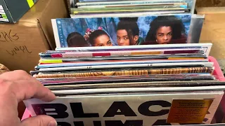 Crazy clearance vinyl record pick up!