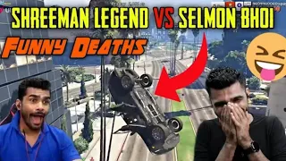 Shreeman Legend vs Funny Deaths | Shreeman Legend Comedy@shreeman legend live