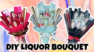 How to make liquor bouquet | easy beer bouquet tutorial