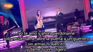 Chenoa y Sergio Dalma - Te amo - Video Official - Letra HD