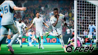 EA FC 24 - REAL MADRID X BARCELONA! 4K 60FPS [FIFA24] PS5 GAMEPLAY