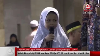 Anak Ustadz Adi Hidayat Dites Hafalan Al-Quran