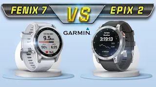 GARMIN FENIX 7 vs EPIX GEN 2: So sánh thiết kế, tính năng, thời lượng pin - Fenix 7 compare Epix 2