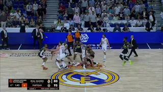 Real Madrid Partizan Fight