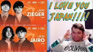 Jairo 🇯🇵 I ZieGer 🇯🇵 I GBB 2023 I Tag Team Elimination (Reaction) #beatbox #reaction