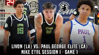 LivOn 17U vs. Paul George Elite (HIGHLIGHTS) - LivOn Opens EYBL Session I against a talented Squad!