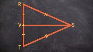 Writing a Proof for Two Triangles Congruent Under SSS - Congruent Triangles