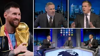 Gary Neville and Jamie Carragher argue over Lionel Messi in heated Sky Sports debate