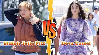 Deva Cassel (Monica Bellucci's Daughter) VS Shiloh Jolie-Pitt  Transformation ★ From 00 To 2022