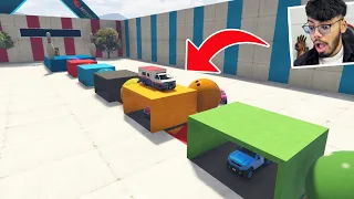 Only TATA NANO Can Complete This 2.0002% Impossible Car Parkour Race in GTA 5!