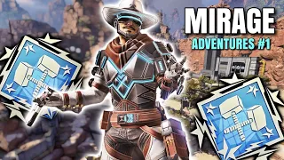 SOLO MIRAGE ADVENTURES #1 | 4k APEX LEGENDS GAMEPLAY