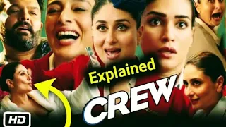 Crew 2024 movie explained in Hindi / Crew movie Ending Explained in hindi/Movie Recap/Movie Review