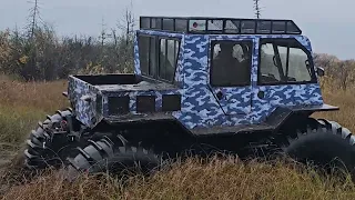 TUT Truck Playing in the Mud and Rain