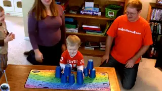 Sport Stacking: Family relay