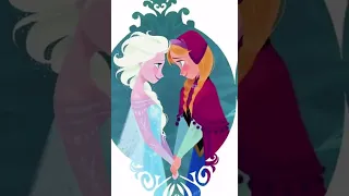 ❤️Sister frozen love❤️ - Edit ❣️ 💙Elsa💙 💚Anna💚 Cute 🥰 || #disney #frozen #KWC #shorts #subscr💓