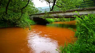 ‘Devastated’ River Runs Red