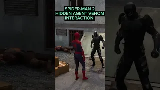 Spider-man 2 Hidden Agent Venom Interactions #spiderman #ps5 #spiderman2 #shorts #youtubeshorts