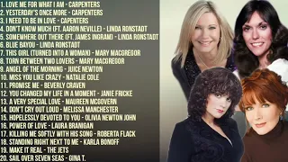 Non-Stop Playlist| The Best of Carpenters, Linda Ronstadt, Maureen McGovern, Natalie Cole & More