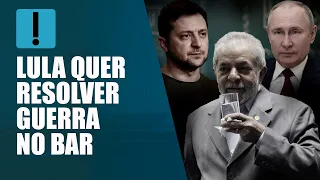 Lula diz que pode resolver guerra na Ucrânia tomando cerveja