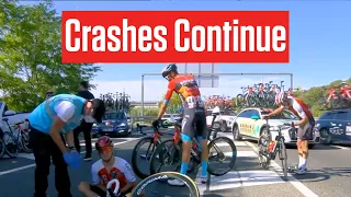 Crashes Spoil Stage 4 Sprint In Vuelta a España 2023