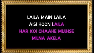 Laila O Laila - Karaoke (With Male Vocals) - Qurbani - Amit Kumar & Kanchan