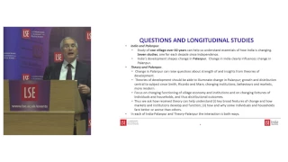 LSE Events | Lord Stern, Amartya Sen | Economic development in Palanpur over seven decades