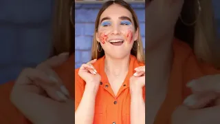 BEAUTY MAKEUP HACKS INTO JAIL || Cool Ideas To Makeup Anything Anywhere by 123 GO! Kevin #shorts