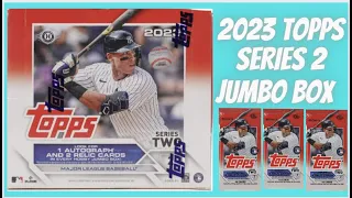 2023 Topps Series 2 Jumbo Box 1 Auto 2 Relic & 2 Silver Packs Per Box!