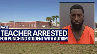 Florida teacher accused of punching student with autism
