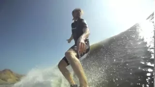 Surfing Chicama Peru the world's longest left wave