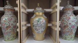 The Tibor Collection of Chinese 'Soldier' Vases | Christie's