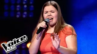 Julia Drożdżyńska - "One Moment In Time" - Przesłuchania w ciemno - The Voice Kids 2 Poland