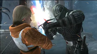 The Force Unleashed: All boss fights (+DLC) Zero Damage | Apprentice difficulty