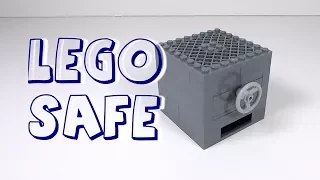 How to Make a LEGO Safe with Key Card - LEGO Safe Tutorial