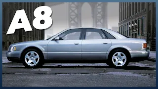 Audi A8: Mașina din aluminiu la preț de nimic